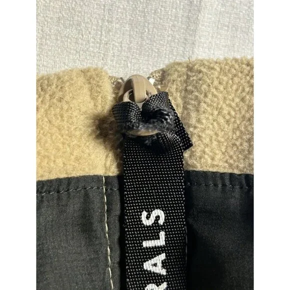 Numerals Urban Fit Beige Fleece Jacket Medium - Picture 10 of 15